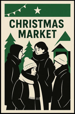 Christmas Market Celebration Poster