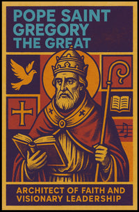 Pope Saint Gregory The Great Poster