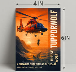 Tupporwolf Guardian of the Coast Poster PosterGoat