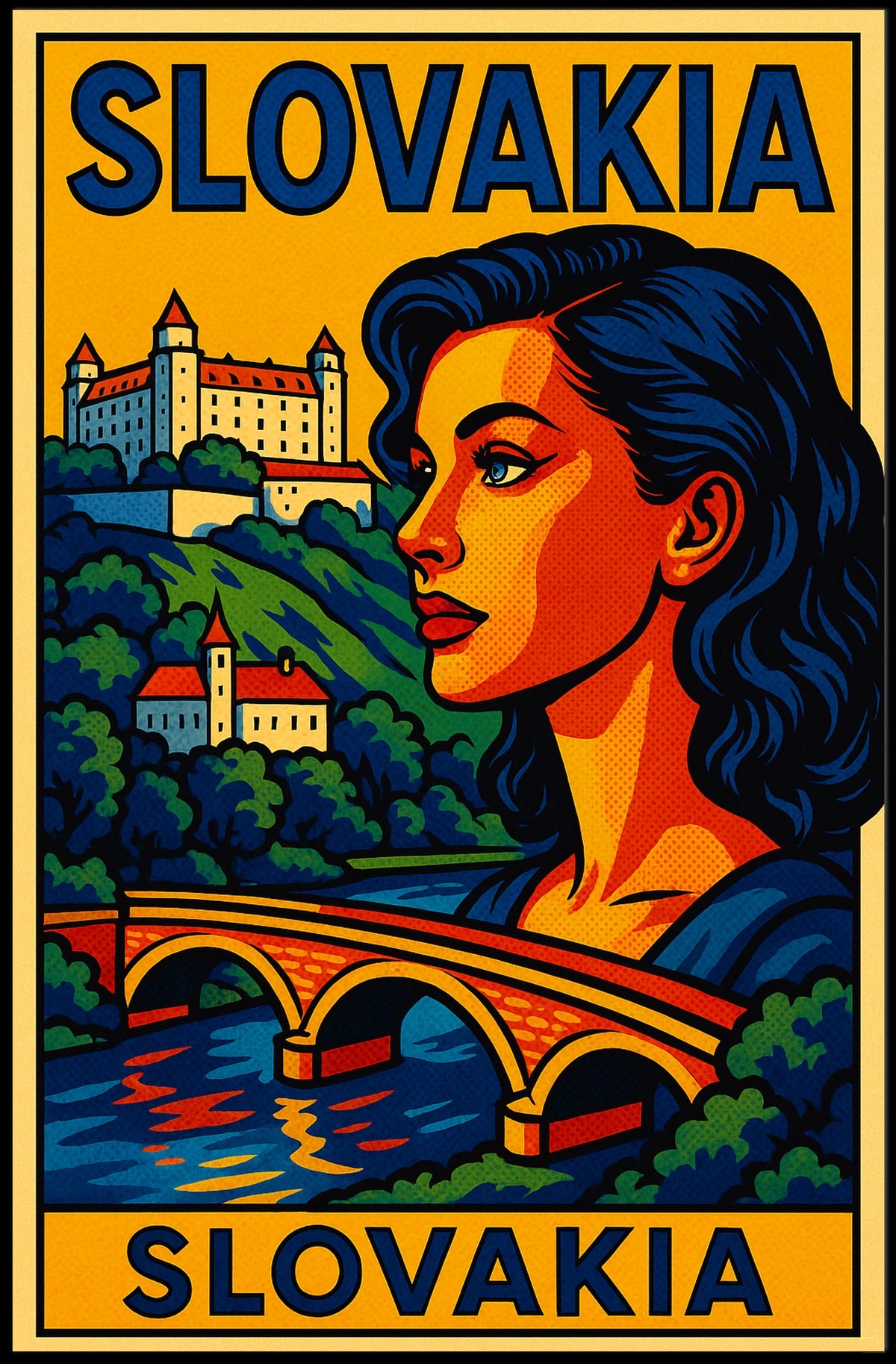 Slovakia Travel Poster