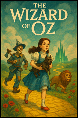 The Wizard of Oz Classic Fantasy Journey Poster PosterGoat
