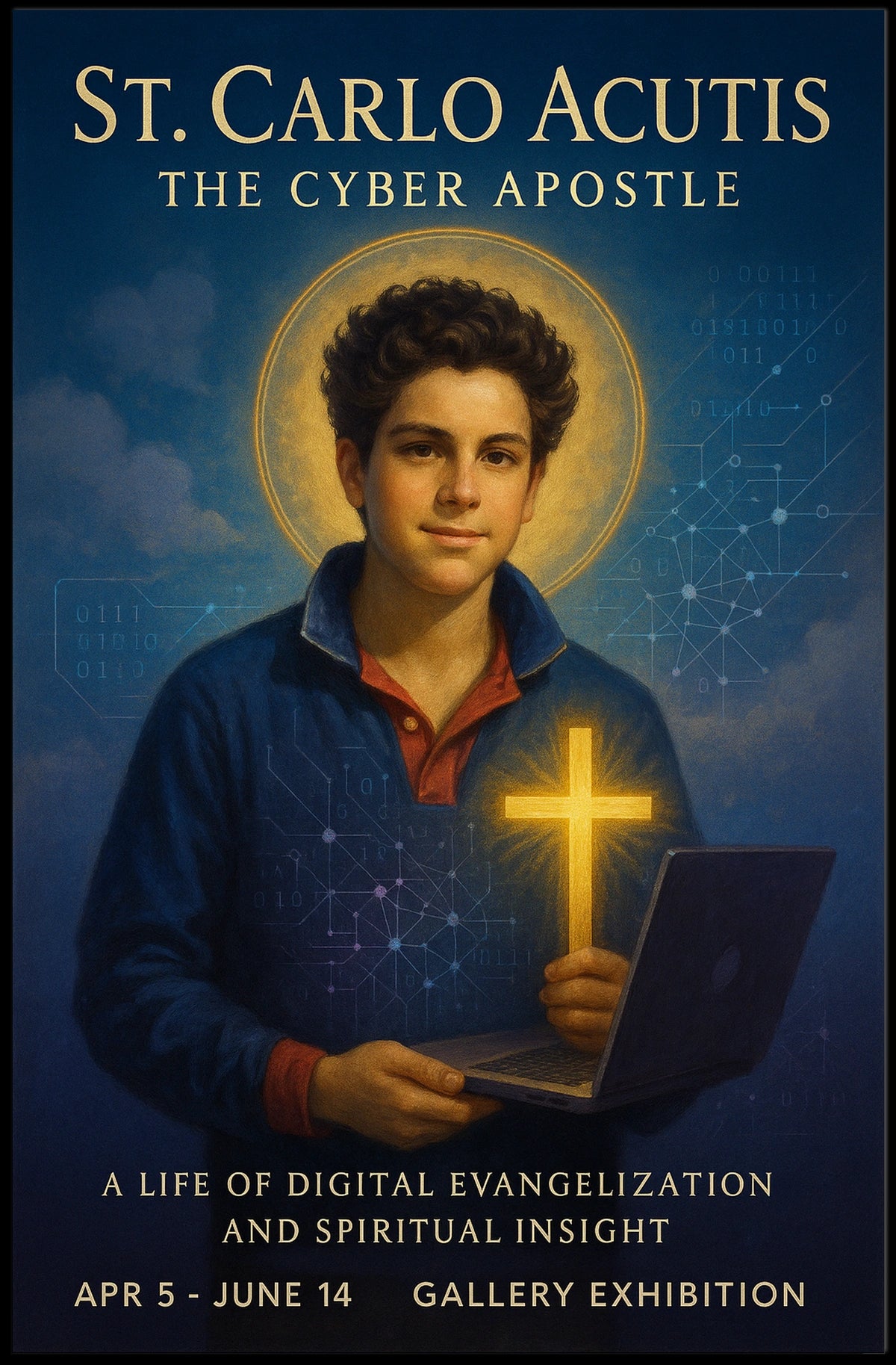 St. Carlo Acutis The Cyber Apostle Poster