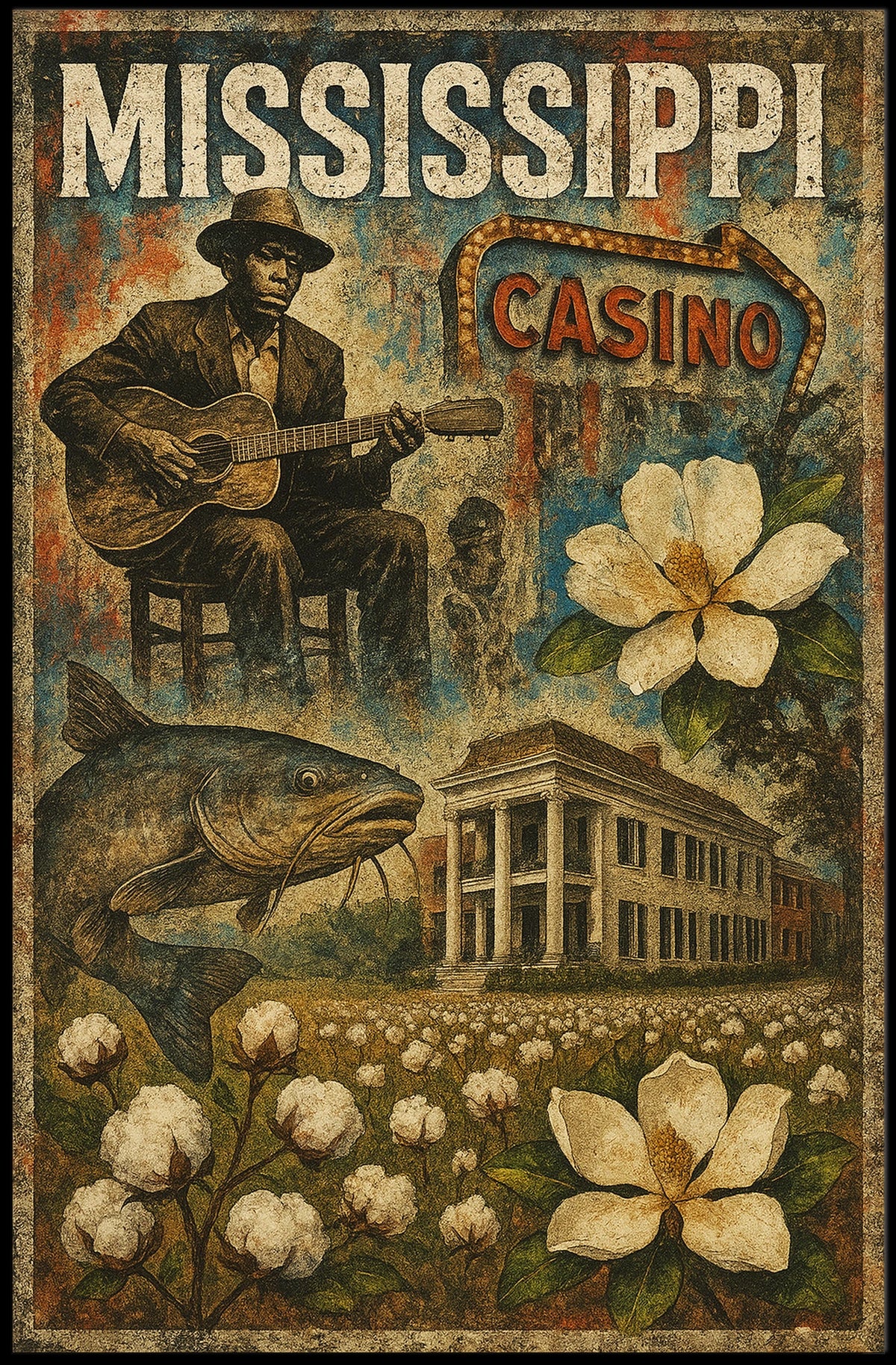 Mississippi Heritage Poster