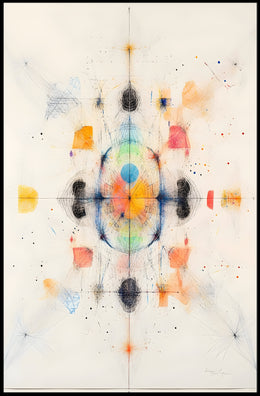 Abstract Symmetry Poster Modern Art Print