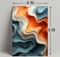 Flowing Colors Poster PosterGoat