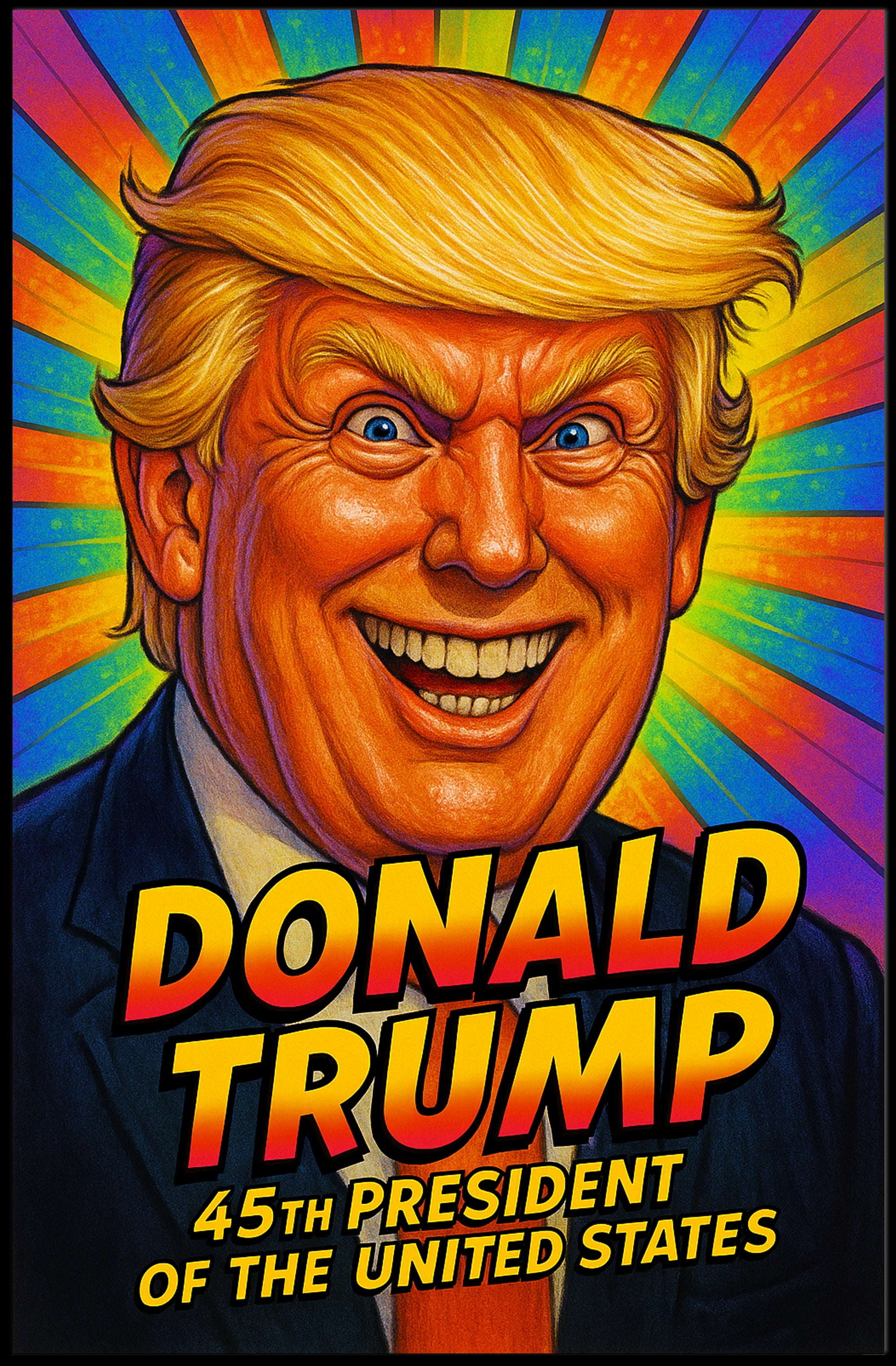 Donald Trump – 45th President Poster PosterGoat