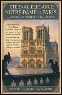 Eternal Elegance: Notre-Dame de Paris Poster PosterGoat