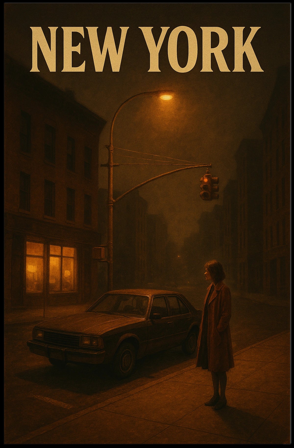 New York Nocturne Poster
