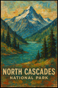 North Cascades National Park Poster