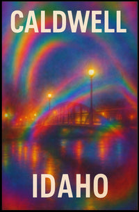 Caldwell Idaho Wanderlust Travel Impressionism Poster