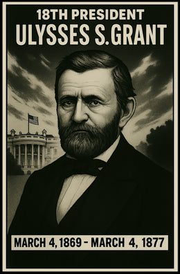 Ulysses S. Grant 18Th President Poster