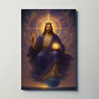 Divine Majesty Sacred Art Iconography Poster