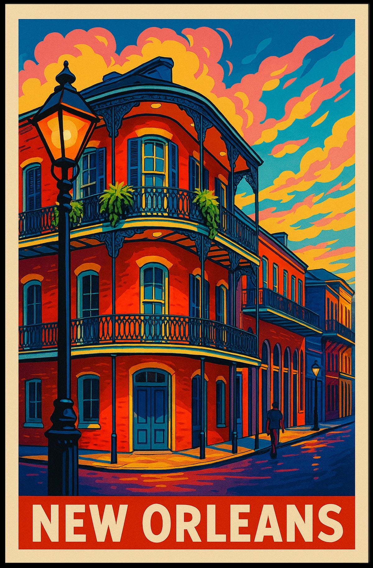 New Orleans Vibes Poster