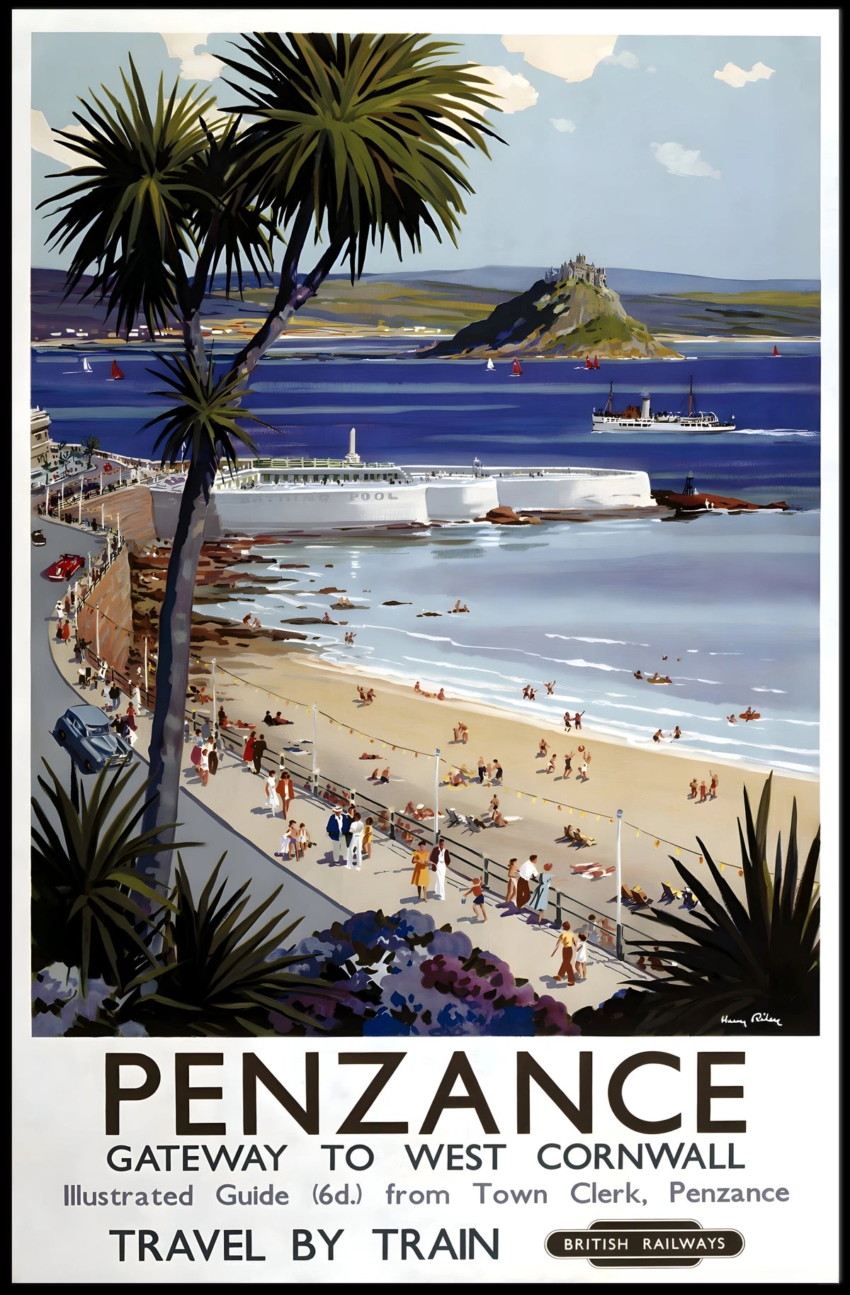 Penzance Gateway To West Cornwall Poster