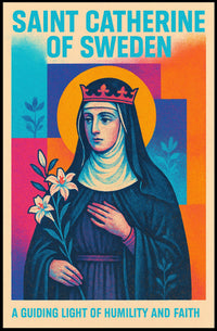 Saint Catherine of Sweden Poster