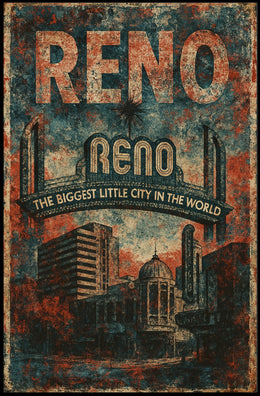 Reno The Biggest Little City In The Poster