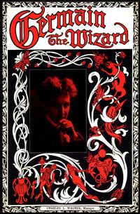 Germain the Wizard Art Nouveau Mystical Poster