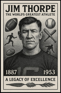 Jim Thorpe Legacy of Excellence Poster