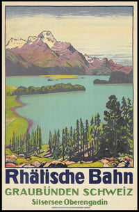 Rhätische Bahn Graubünden, Switzerland Poster