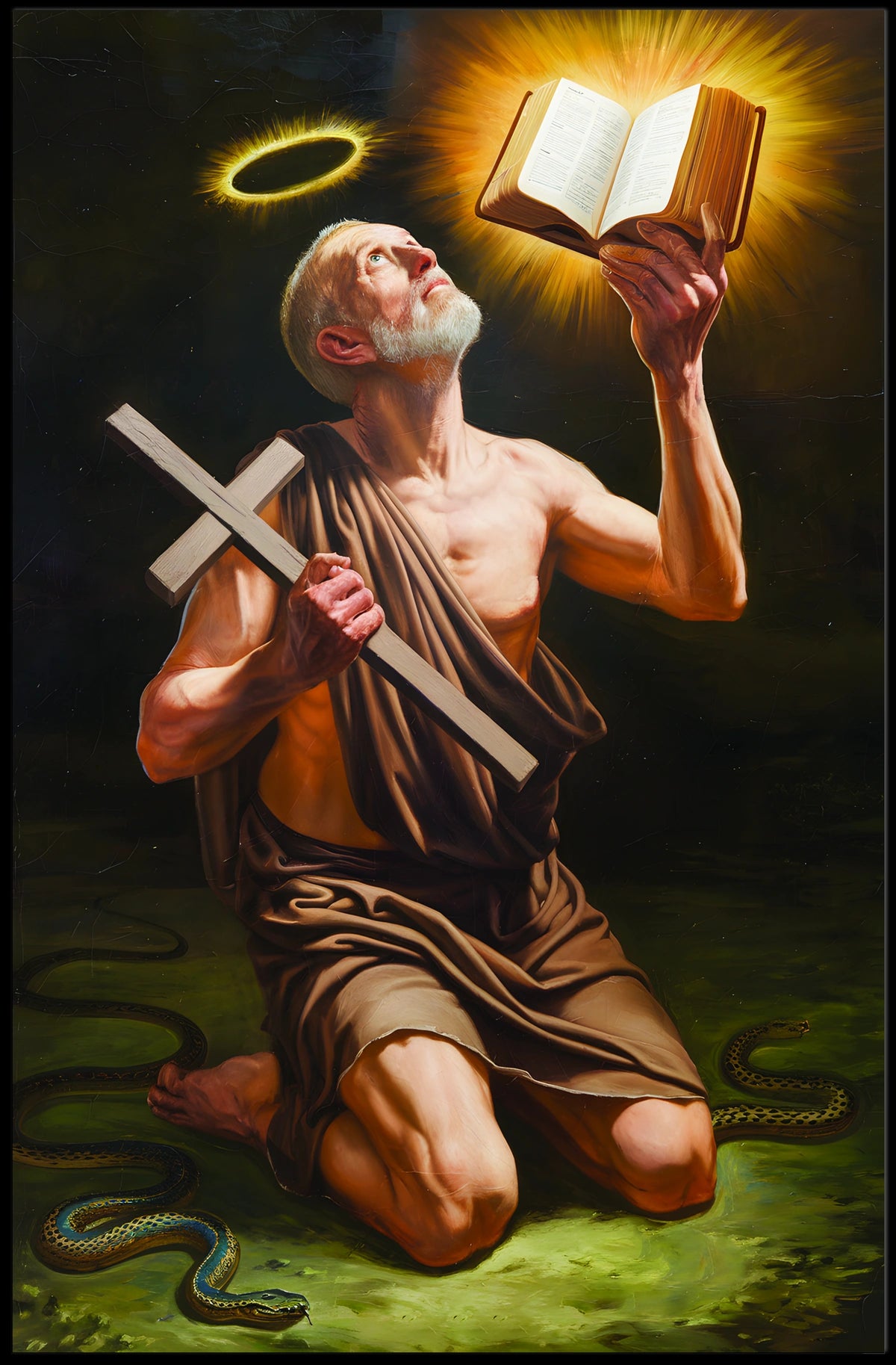 Divine Contemplation Poster
