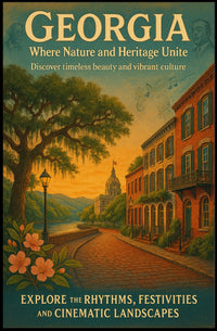 Discover GeorgiaS Timeless Beauty Poster