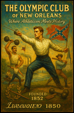 The Olympic Club Of New Orleans Poster