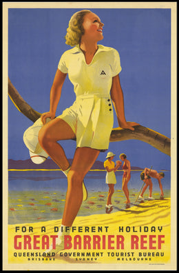 Discover The Great Barrier Reef Poster