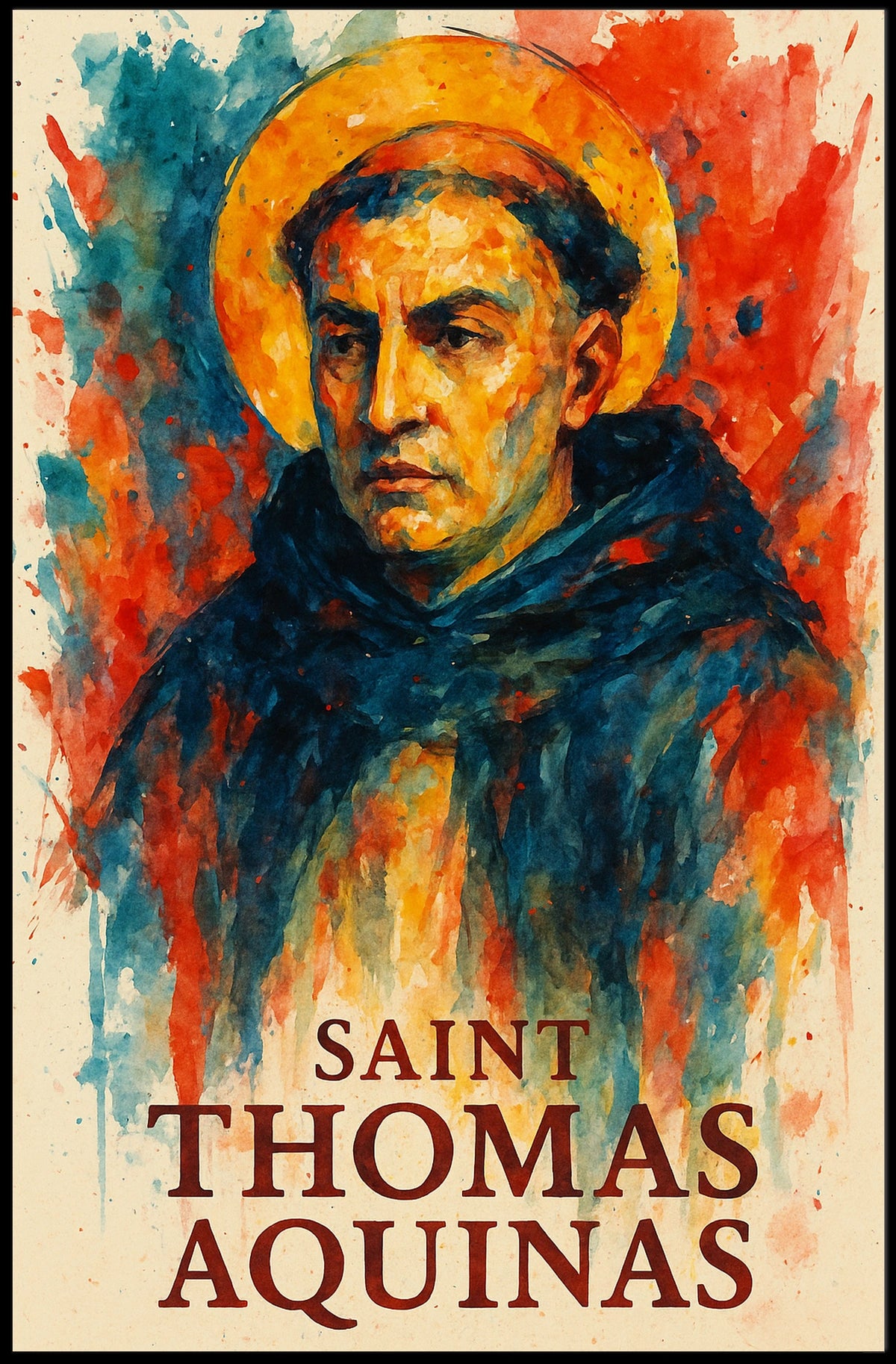 Saint Thomas Aquinas Poster