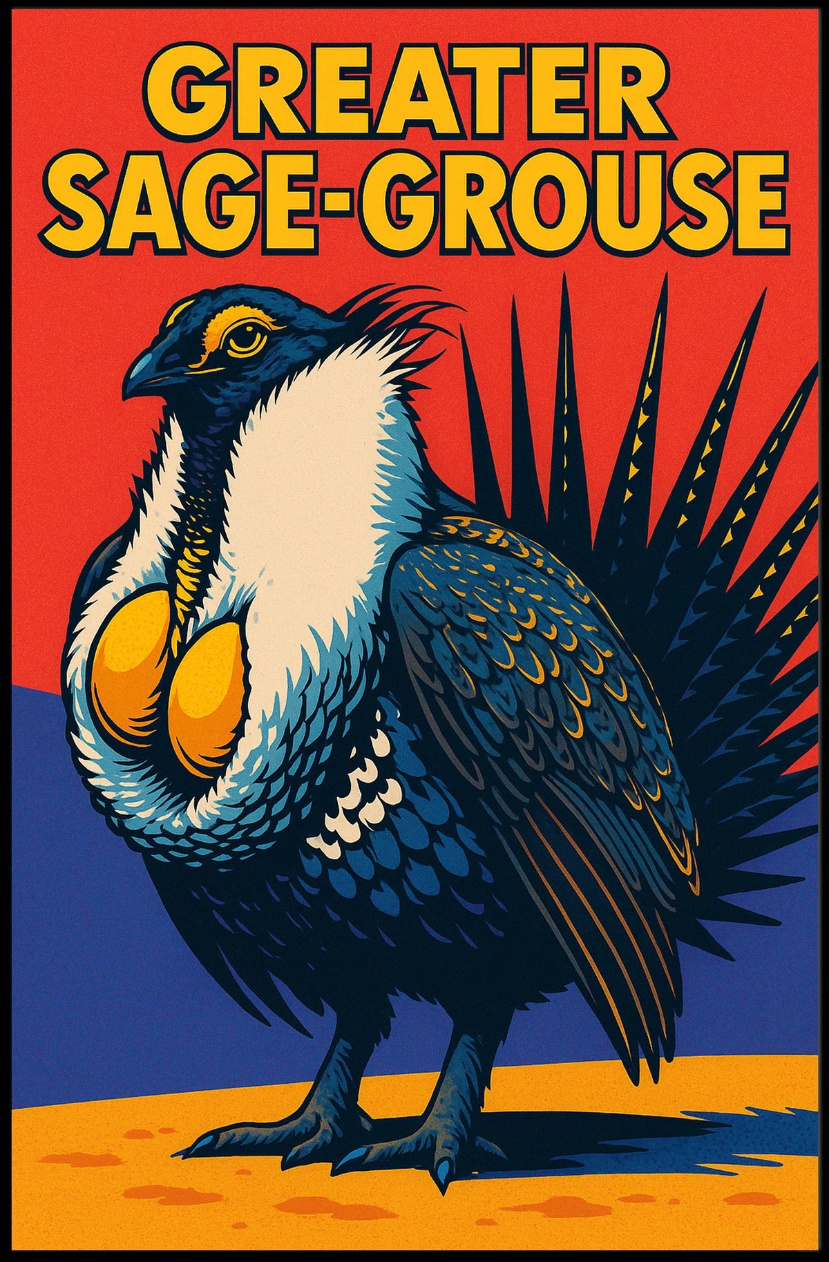 Greater Sage-Grouse Poster