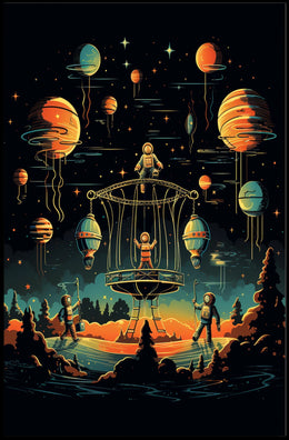 Cosmic Adventure Poster