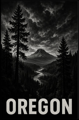 Majestic Oregon Landscape Poster