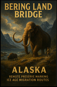 Bering Land Bridge Poster