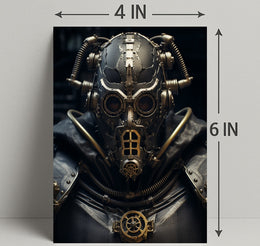 Steampunk Sentinel Poster PosterGoat
