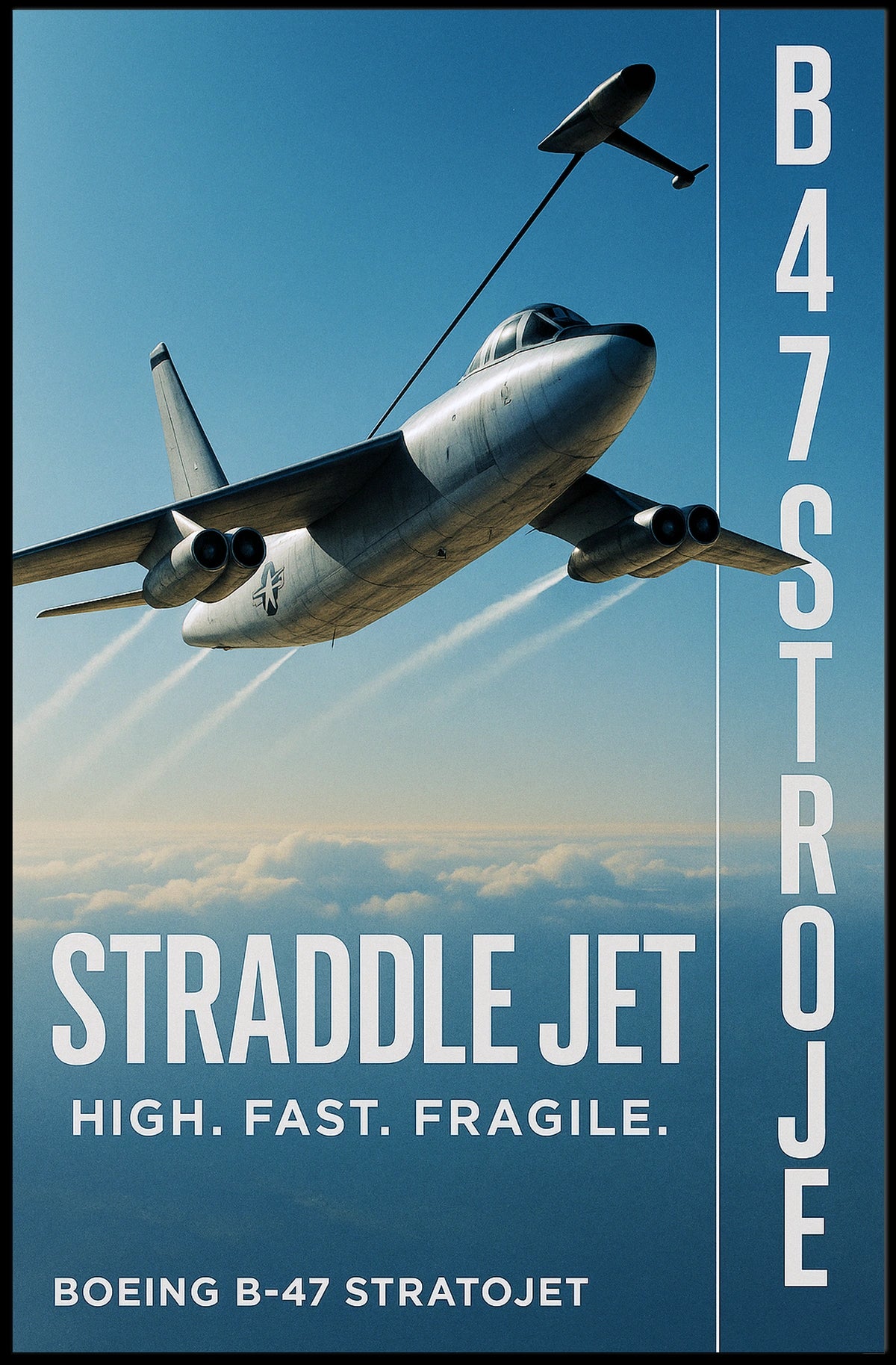 Boeing B-47 Stratojet Poster