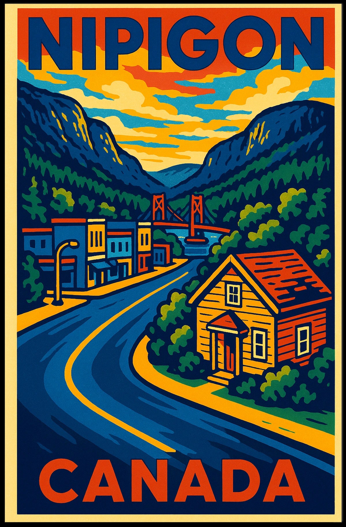 Nipigon, Canada Poster