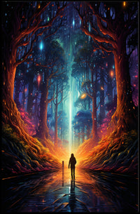 Enchanted Forest Pathway Poster