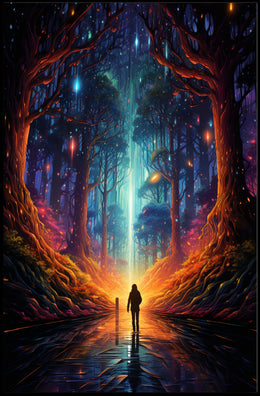 Enchanted Forest Pathway Poster