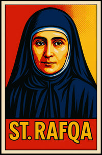 St. Rafqa Poster