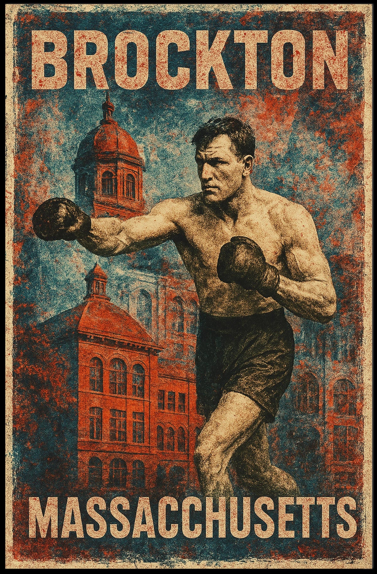 Brockton Boxing Heritage Poster
