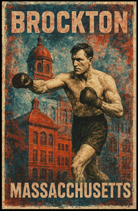 Brockton Boxing Heritage Poster