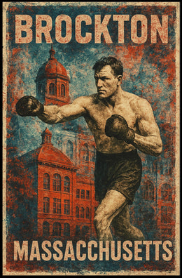 Brockton Boxing Heritage Poster