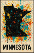 Minnesota Splash Poster