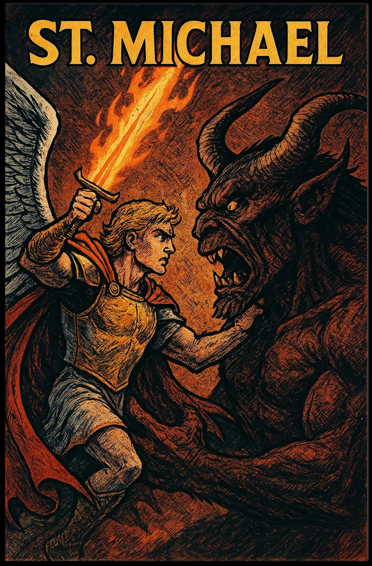 St. Michael Poster