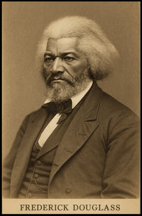 Frederick Douglass Portrait Poster