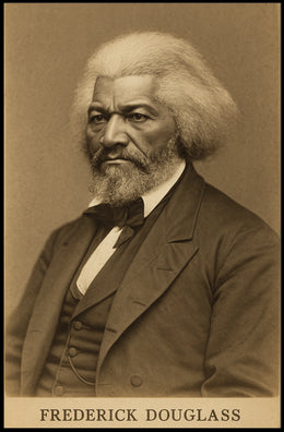 Frederick Douglass Portrait Poster