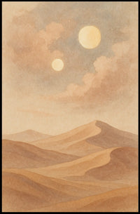 Desert Dreamscape Poster