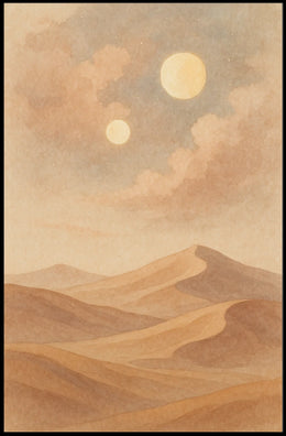 Desert Dreamscape Poster