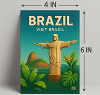 Discover Brazil Poster PosterGoat