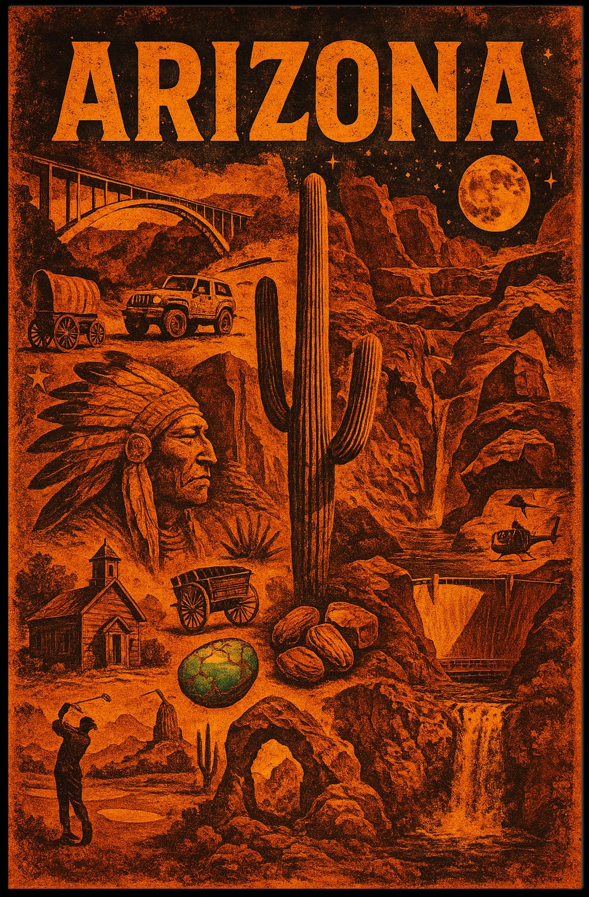 Arizona Adventure Poster