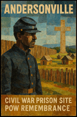 Andersonville Pow Remembrance Poster